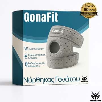 Νάρθηκας γονάτου GonaFit – άμεση ανακούφιση από τον πόνο και πλήρης υποστήριξη της κίνησης